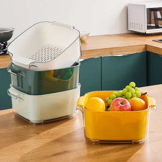 Double Layer Draining Basket